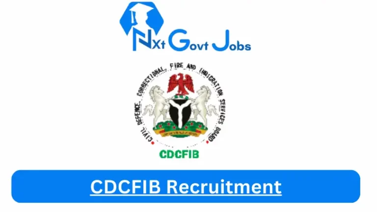 CDCFIB Recruitment 2024 Submit @cdcfib.career Career Portal