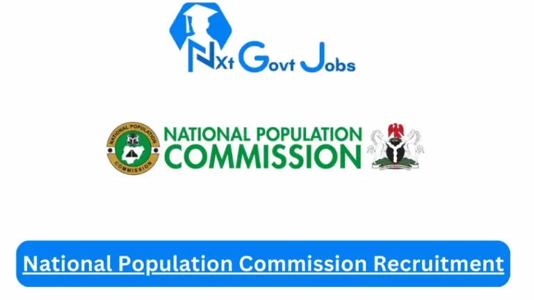 National Population Commission Recruitment 2024 Submit @nationalpopulation.gov.ng Career Portal