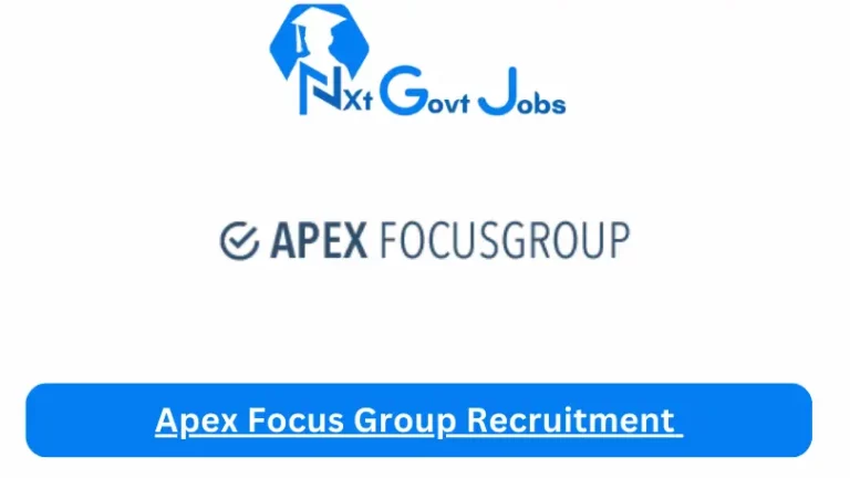 Apex Focus Group Recruitment 2024 Submit @apexfocusgroup.com Career Portal