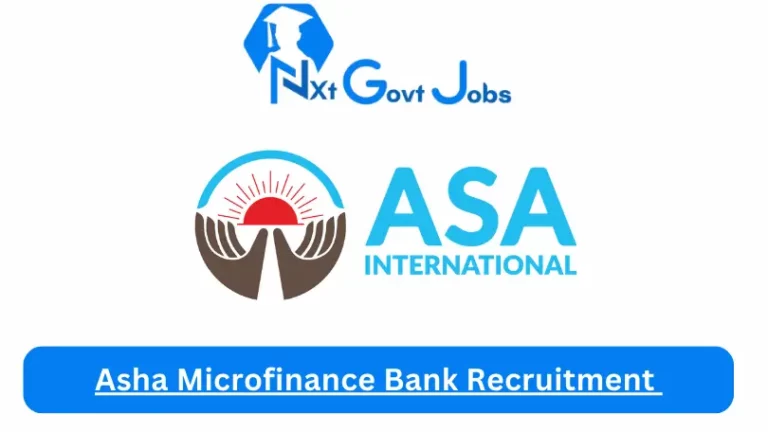 Asha Microfinance Bank Recruitment 2024 Submit @asa-international.com Career Portal