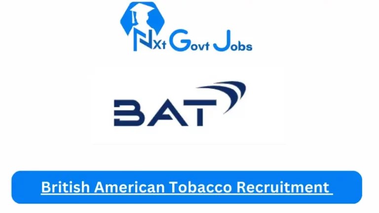 British American Tobacco Recruitment 2024 Submit @www.bat.com Career Portal