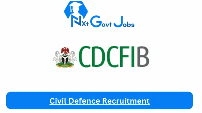Civil Defence Recruitment 2024 Submit @cdcfib.org.ng Career Portal