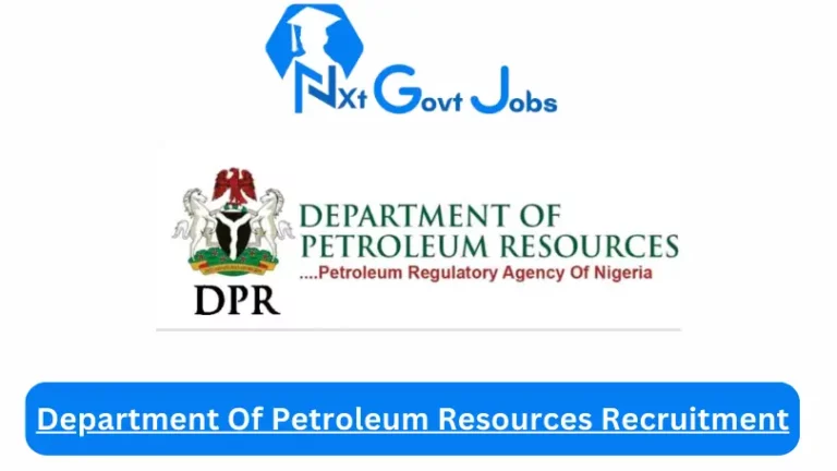 Department Of Petroleum Resources Recruitment 2024 Submit @petroleumresources.gov.ng Career Portal