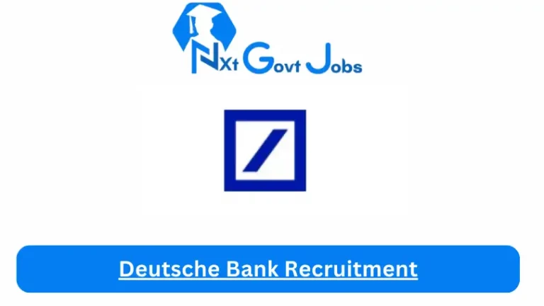 Deutsche Bank Recruitment 2024 Submit @db.com Career Portal