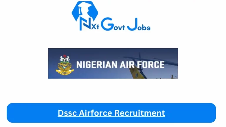 Dssc Airforce Recruitment 2024 Submit @airforce.mil.ng Career Portal
