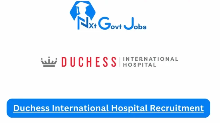 Duchess International Hospital Recruitment 2024 Submit @duchesshospital.com Career Portal