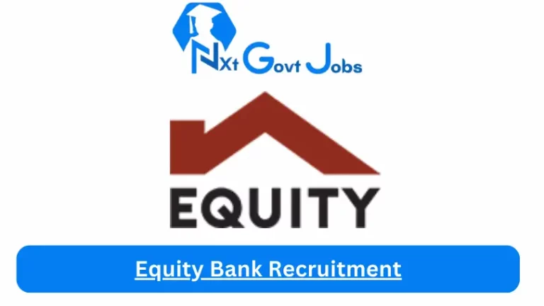 Equity Bank Recruitment 2024 Submit @equitygroupholdings.com Career Portal