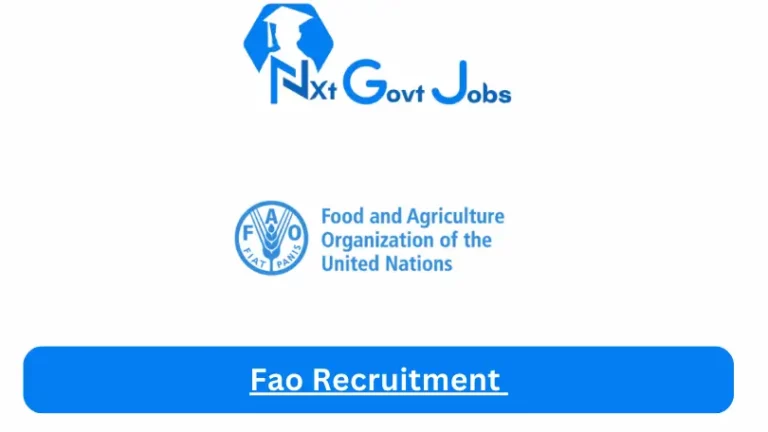Fao Recruitment 2024 Submit @www.fao.org Career Portal