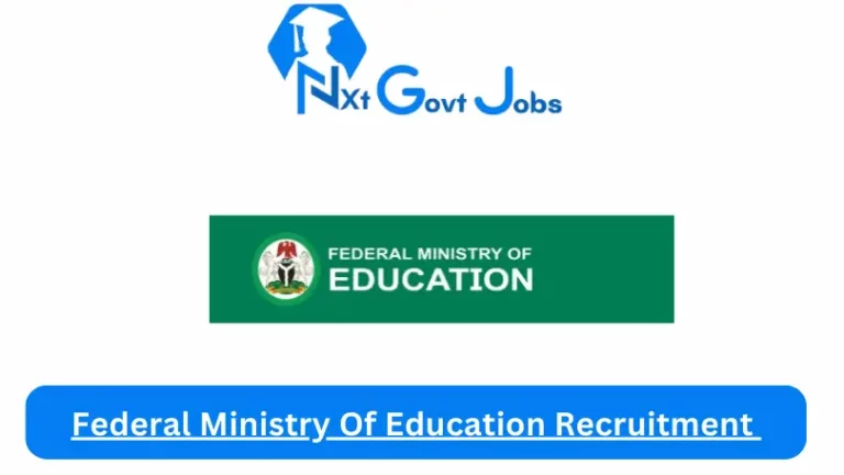 Federal Ministry Of Education Recruitment 2024 Submit @education.gov.ng Career Portal