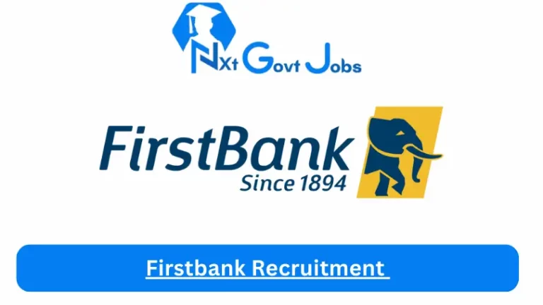 Firstbank Recruitment 2024 Submit @www.firstbanknigeria.com Career Portal