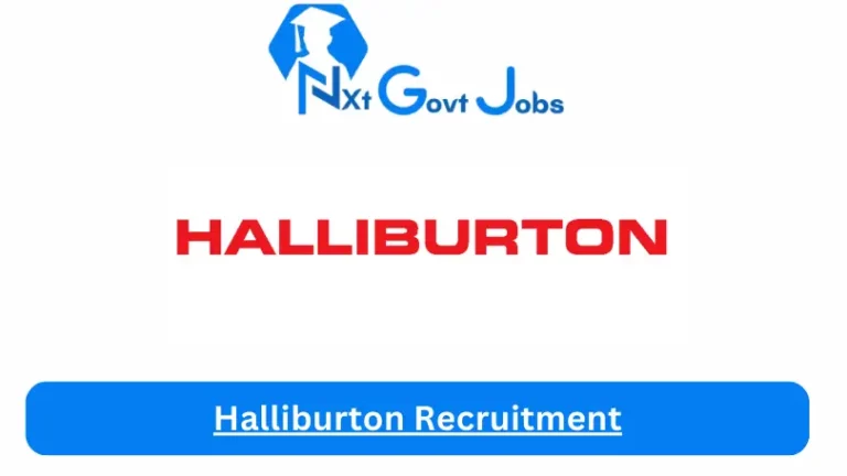 Halliburton Recruitment 2024 Submit @www.halliburton.com Career Portal