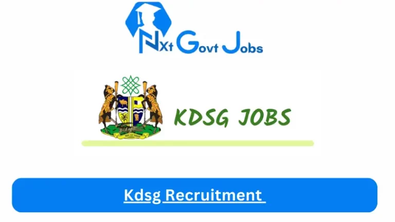 Kdsg Recruitment 2024 Submit @kdsg.gov.ng Career Portal