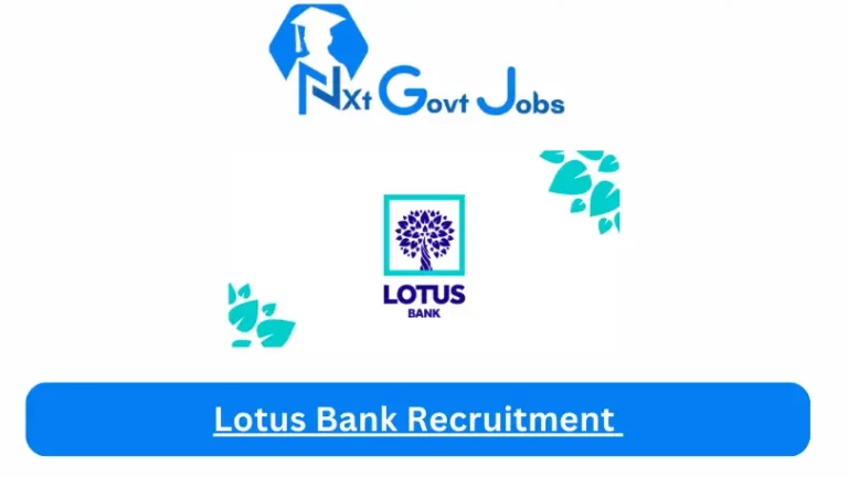 Lotus Bank Recruitment 2024 Submit @www.lotusbank.com Career Portal
