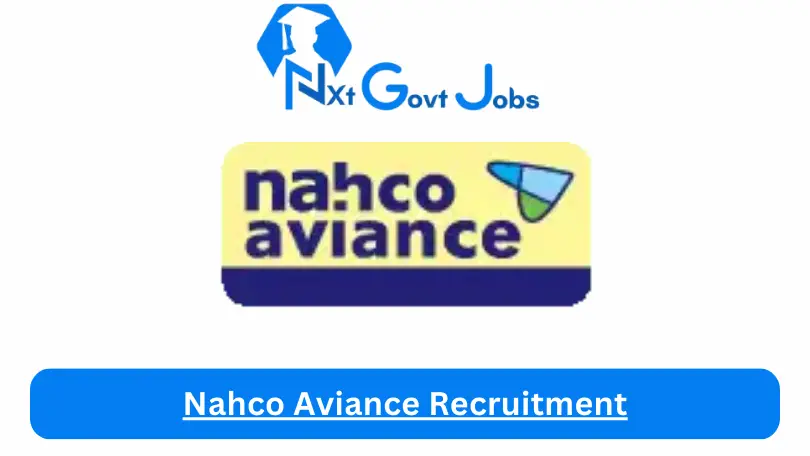 Nahco Aviance Recruitment