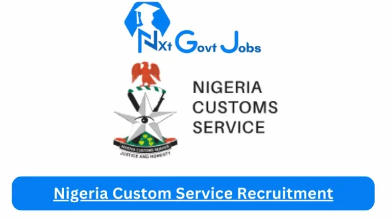 Nigeria Custom Service Recruitment 2024 Submit @customs.gov.ng Career Portal