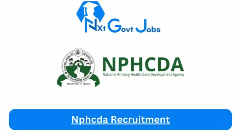 Nphcda Recruitment 2024 Submit @nphcda.gov.ng Career Portal
