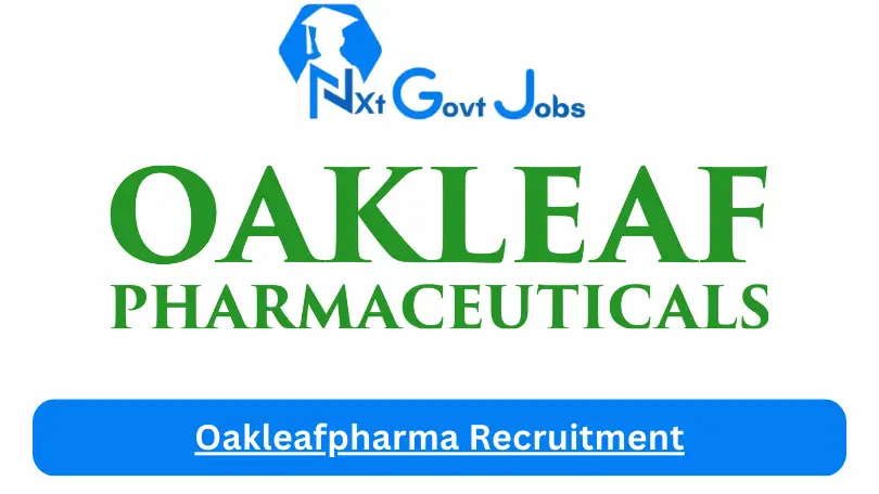 Oakleafpharma Recruitment