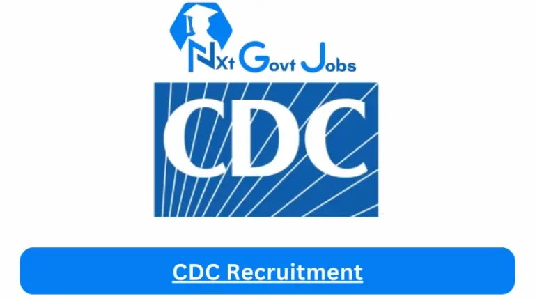 CDC Recruitment 2024 Submit @www.cdc.gov Career Portal