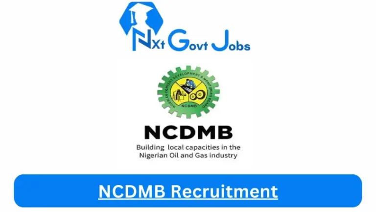 NCDMB Recruitment 2024 Submit @www.ncdmb.gov.ng Career Portal