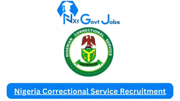 Nigeria Correctional Service Recruitment 2024 Submit @www.corrections.gov.ng Career Portal