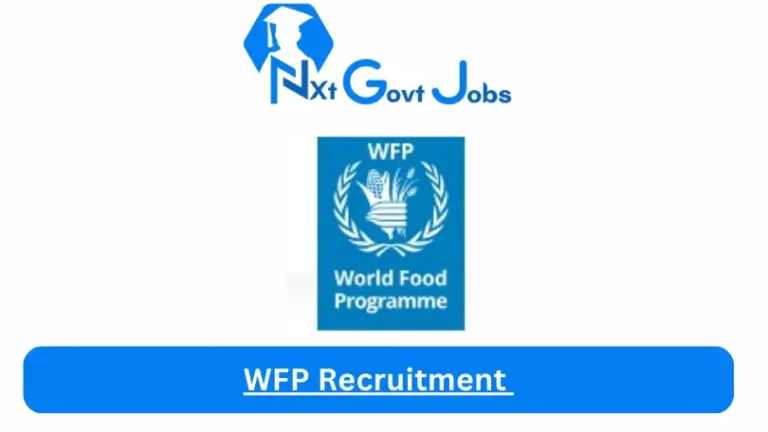 WFP Recruitment 2024 Submit @www.wfp.org Career Portal